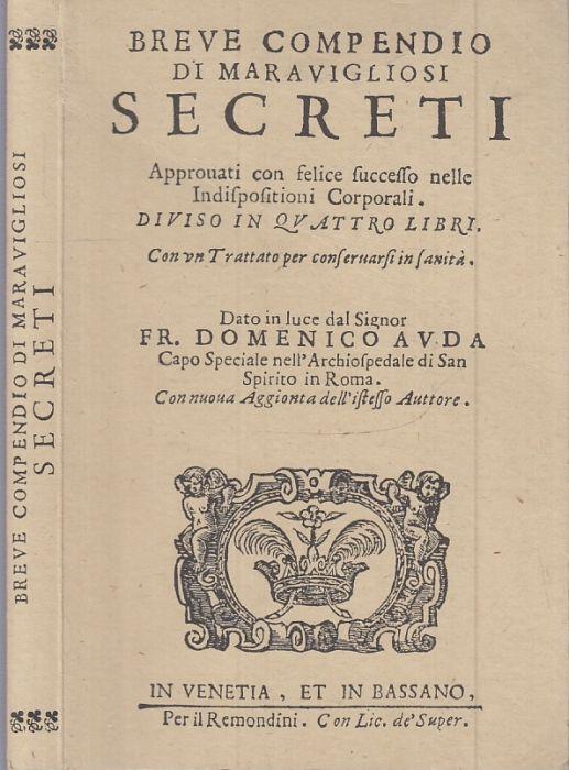 Breve Compendio di Meravigliosi Secreti - copertina