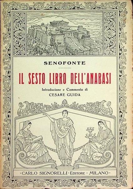 Il sesto libro dell’Anabasi - copertina
