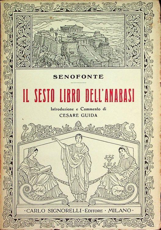 Il sesto libro dell’Anabasi - copertina