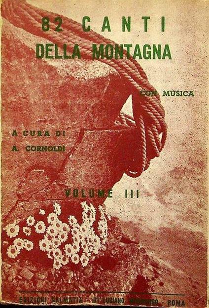 82 canti della montagna - copertina