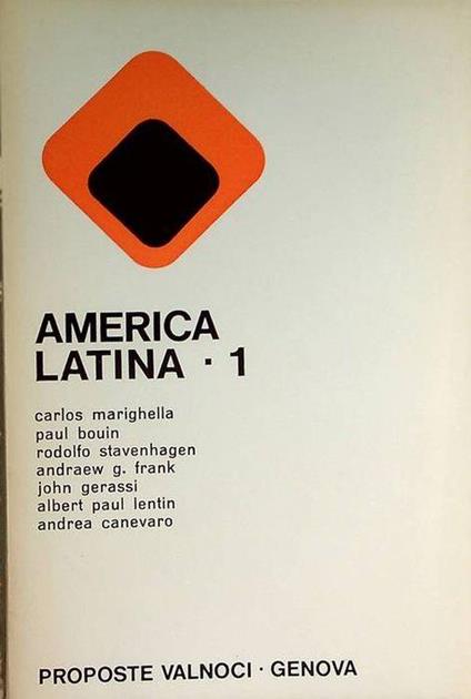 America latina: 1 - copertina