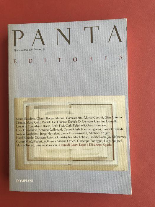 PANTA. Editoria n.19 /2001 - copertina