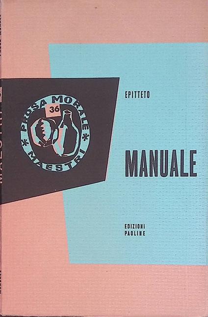 Manuale - Epitteto - copertina