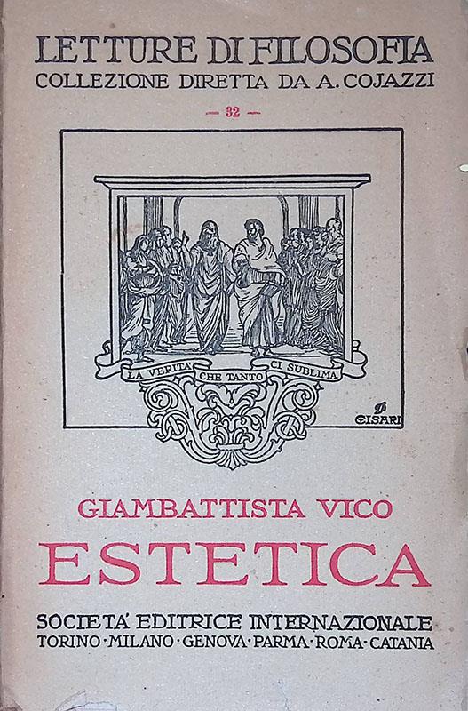Estetica. Estratti dall'autobiografia e dalla scienza nuova - Giambattista Vico - copertina