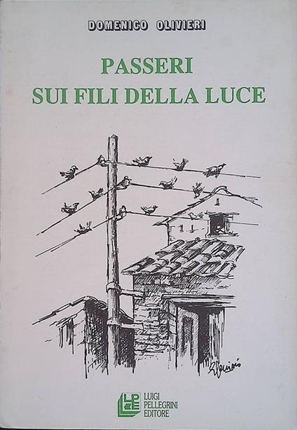 Passeri sui fili della luce - copertina
