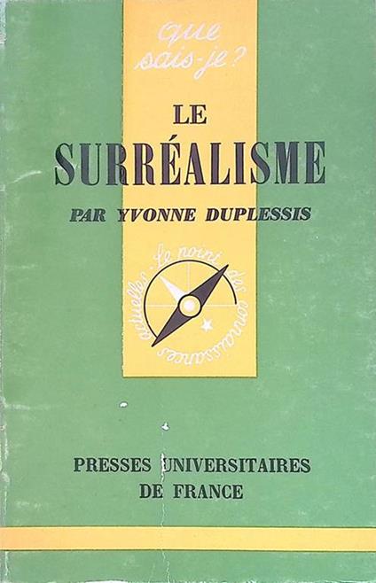 Le surrealisme - Yvonne Duplessis - copertina