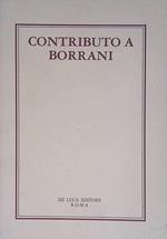 Contributo a Borrani