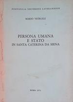 Persona umana e stato in Santa Caterina da Siena