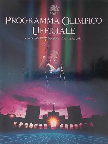 Programma Olimpico Ufficiale. Giochi della XXIII Olimpiade Los Angels 1984 - copertina