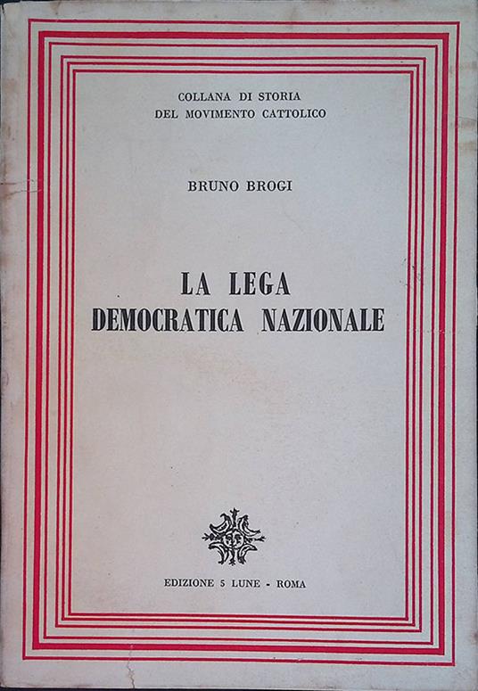 La Lega Democratica Nazionale - copertina