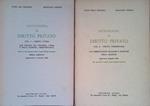Istituzioni di diritto privato. DUE VOLUMI