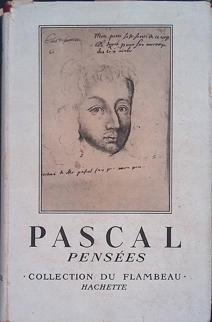 Pensees - Blaise Pascal - copertina