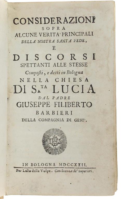 Bergoglio Libri d'Epoca Snc