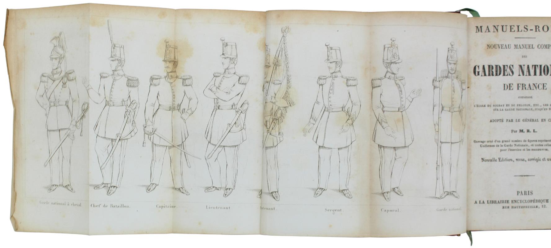 Nouveau Manuel Complet Des Gardes Nationaux De France Contenant L'ecole Du Soldat Et Du Peloton, Etc., Les Lois Et Décrets Sur La Garde Nationale, Jusqùen 1852