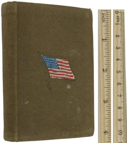 Wwi Soldiers Pocket Bible American Flag: New Testament - copertina