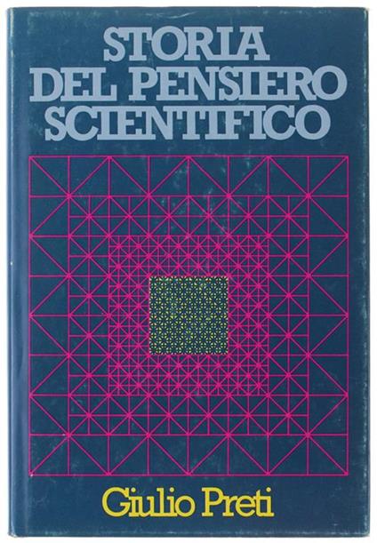 Storia Del Pensiero Scientifico - Giulio Preti - copertina