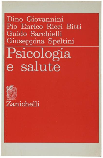 Psicologia E Salute - copertina