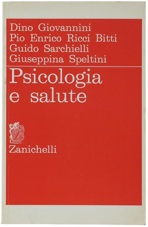 Psicologia E Salute - copertina