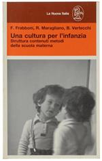 Una Cultura Per L'infanzia. Struttura Contenuti Metodi Della Scuola Materna