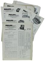 Philips [Magnetofoni] - Documentazione Di Servizio Ad Uso Dei Laboratori Presso I Rivenditori (Strettamente Confidenziale)