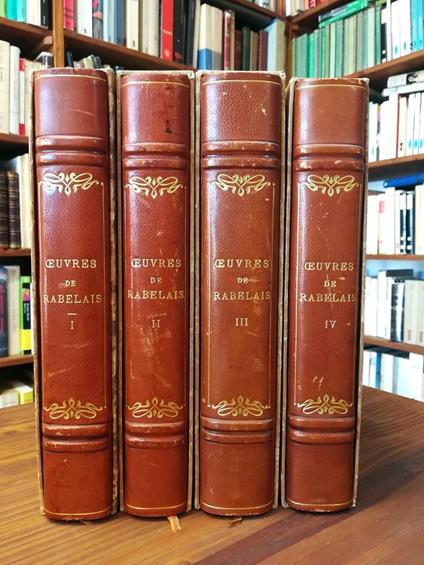 Oeuvres de Rabelais.Tomes I-IV - François Rabelais - copertina