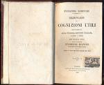 Dizionario di cognizioni utili. Specialmente alla studiosa gioventù italiana d'ambo i sessi