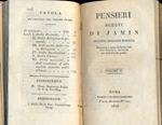 Pensieri scelti. Seconda edizione romana