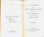 Avvento predicato in San Fedele a Milano l'anno 1843 con altri discorsi