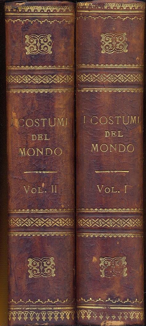 I costumi del mondo.Illustrazione popolare delle usanze, dei riti, delle cerimonie di tutti i Paesi. A cura di Walter Hutchinson - copertina