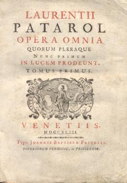 Opera omnia quorum pleraque nunc primum in lucem prodeunt - copertina
