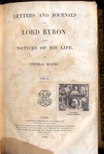 Letters and journals. With notices of his life by Thoma Moore