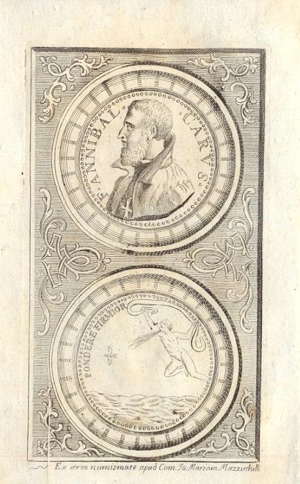 Delle lettere familiari. Colla vita dell'autore scritta da Antonfederigo Seghezzi, e da lui riveduta ed ampliata. Impressione novissima esattamente corretta, ed arricchita di trenta lettere di negozj del medesimo autore, con altre illustrazioni - Annibal Caro - copertina