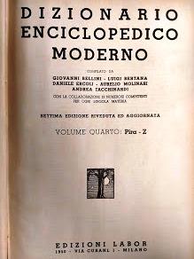 Dizionario Enciclopedico Moderno - copertina