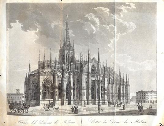 Descrizione della facciata e dell'interno del Duomo di Milano - copertina