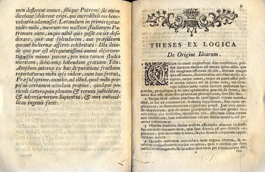 Ignatio Rotario Sanseverinose suasque ex universa philosophia. Selectas propositiones publice propugnandas in scholis canobianis societatis Jesu D. Franciscus Pertnati - copertina