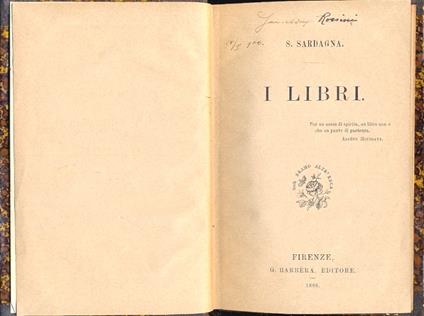 I libri - copertina