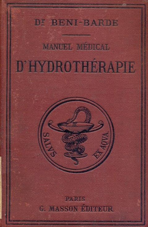Manuel medical d'hydrothérapie - copertina