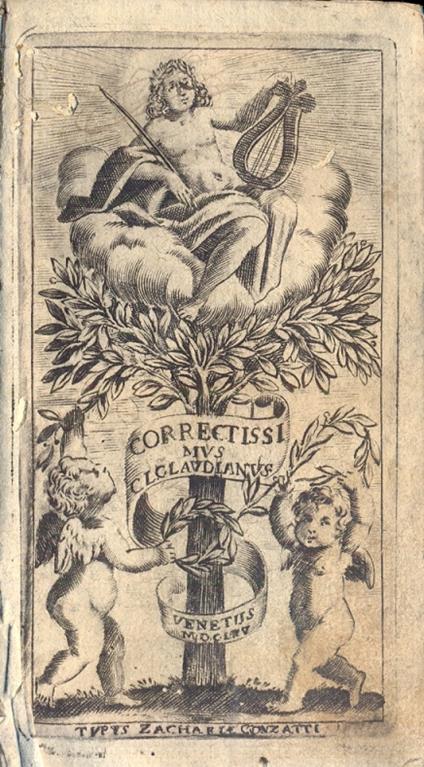 Correctissimus Cl. Claudianus - copertina