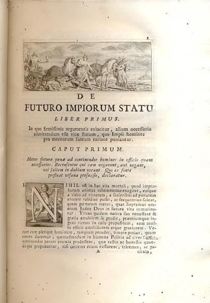 De Futuro Impiorum Statu Libri Tres - copertina