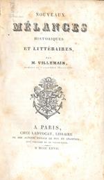 Nouveaux Melanges Historiques et Litteraires