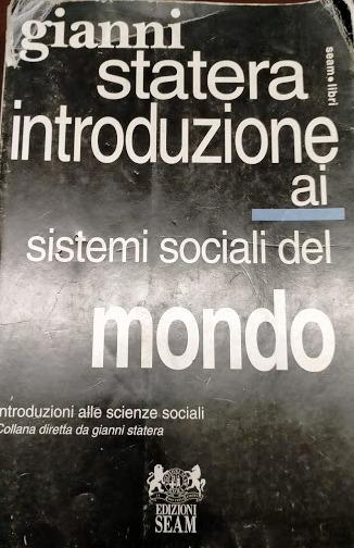 Introduzione ai sistemi sociali del mondo - copertina