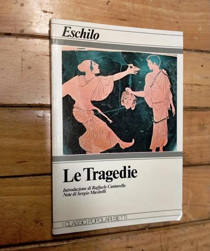 Le tragedie - Eschilo - copertina