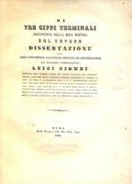 Di tre cippi terminali discoperti nella ripa destra del Tevere. Dissertazione letta alla Pontificia Accademia Romana di Archeologia