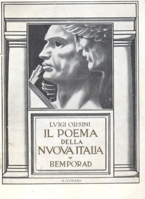 Il poema della Nuova Italia - Luigi Orsini - copertina