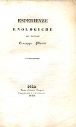 Esperienze enologiche