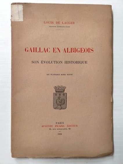 Gaillac en Albigeois son évolution historique - copertina