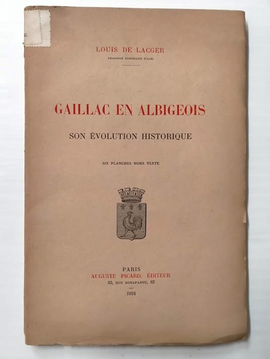 Gaillac en Albigeois son évolution historique - copertina