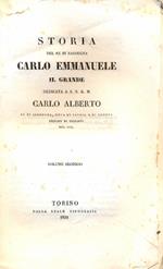 Storia del Re di Sardegna, Carlo Emmanuele il Grande. Volume secondo