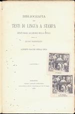 Bibliografia dei testi di lingua a stampa citati dagli accademici della Crusca