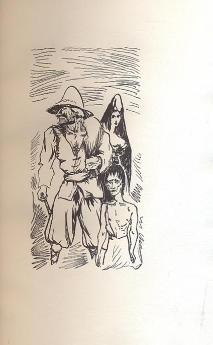 Lazarillo De Tormes. La novella è illustrata da ventun legni originali di Aligi Sassu. Tradotta da Gian Galeazzo Severi - copertina